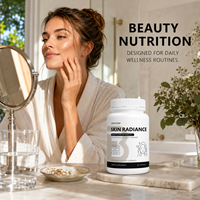 Capsules Éclat de la Peau du Fournisseur d'Usine avec Vitamine C, Biotine et Acide Hyaluronique pour le Soutien Nutritionnel de la Beauté