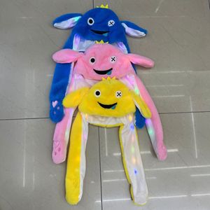 Sombrero de conejito de Corea, sombrero de Animal de peluche de dibujos animados, sombrero de conejo <span class=keywords><strong>Pikachu</strong></span> suave encantador con movimientos, <span class=keywords><strong>orejas</strong></span> móviles de conejo - Product Image 4