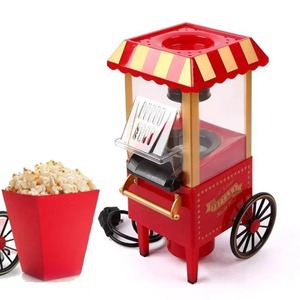 Nouvelle <span class=keywords><strong>Machine</strong></span> <span class=keywords><strong>à</strong></span> Popcorn Électrique Automatique sur Chariot pour Enfants et Usage Domestique, pour la Préparation de Snacks DIY - Product Image 3