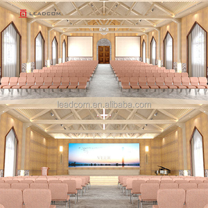 Sillas Apilables para <span class=keywords><strong>Iglesia</strong></span> Leadcom L-M04 con Acolchado <span class=keywords><strong>de</strong></span> Espuma, Sillas Metálicas Enlazables para Escuela, Sinagoga, <span class=keywords><strong>Oración</strong></span> y Culto - Product Image 6