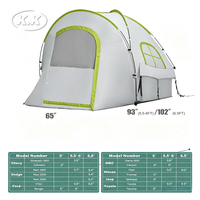 Carpa de Camping Kawagebo Kamp (KK) para Camioneta, Impermeable, Fácil de Instalar, de 5.5 a 6.0 pies, para Ford F150 y Toyota