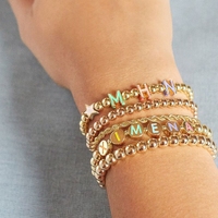 Ensemble de 26 breloques en alliage coloré, style mignon pour bracelets et bijoux pour enfants