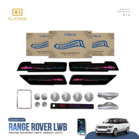 Nueva Luz Ambiental Interior WG-11 para Range Rover LWB 14-17, Iluminación Dinámica Sincronizada con la Música, Multicolor, Activación por Voz