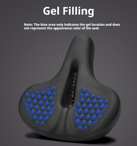 <span class=keywords><strong>Selle</strong></span> de vélo <span class=keywords><strong>ergonomique</strong></span> et souple, coussin épais et épais, <span class=keywords><strong>selle</strong></span> de vélo de route, siège confortable et respirant - Product Image 2