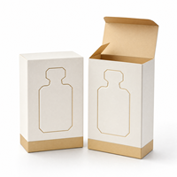 Boîte tiroir sans fenêtre pour flacon de parfum avec plateau à lavande pour emballage de flacon de parfum, personnalisable pour boutique