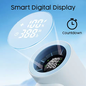 New Design LED Display 4500mAh Battery High Speed Handheld <b>Mini</b> <b>Fan</b> Portable Rechargeable Summer Travel Pocket HandFan - Product Image 4