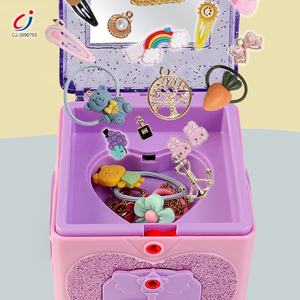 Chengji-caja ciega de plástico para chica, accesorios de joyería para chica, candado <span class=keywords><strong>sorpresa</strong></span> de juguete, <span class=keywords><strong>Cofre</strong></span> del Tesoro, tiktok - Product Image 4