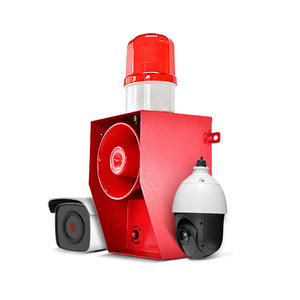 Alarme acousto-optique tout-en-un STSG-07 110V/24V, son et lumière à trois tons, avertisseur sonore électronique industriel, courant nominal 15A - Product Image 5