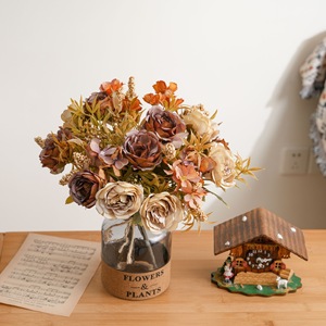Bouquet de pivoines artificielles CallaFloral MW66006, fleurs et plantes décoratives d'intérieur - Product Image 1
