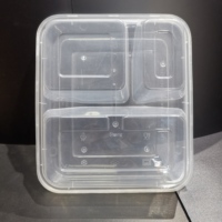 Conteneurs à emporter de boursouflure de qualité alimentaire de haute qualité PP pour l'emballage de sushi et de salade de sandwich à biscuits de collation-approvisionnement d'usine