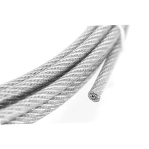 <span class=keywords><strong>Cable</strong></span> <span class=keywords><strong>de</strong></span> <span class=keywords><strong>Acero</strong></span> con Recubrimiento <span class=keywords><strong>de</strong></span> PVC Transparente <span class=keywords><strong>de</strong></span> 1.0-6mm, <span class=keywords><strong>Cable</strong></span> <span class=keywords><strong>de</strong></span> <span class=keywords><strong>Acero</strong></span> <span class=keywords><strong>Inoxidable</strong></span> 304 <span class=keywords><strong>para</strong></span> Cuerdas <span class=keywords><strong>de</strong></span> Tender Ropa - Product Image 1