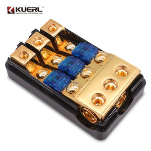 Bloque de soporte de fusible de buena calidad, dispositivo de distribución de fusibles ANL de audio caliente, bloques de uno a tres vías, caja de fusibles - Product Image 3