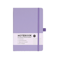 Carnet imprimé personnalisé doublé de bureau d'affaires de haute qualité avec sangle élastique et porte-stylo