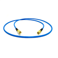 Approvisionnement d'usine SMA mâle à SMA mâle prise câble Coaxial RG141 RG402 câble d'extension à faible perte RF câble d'extension coaxial en queue de cochon