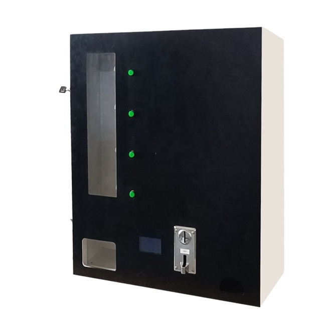 Small Smart Payment Wall Mounted Entertainment Venues Use Snack Sweet Instant Coffee Bag Vending Machine