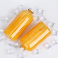Bouteille en plastique transparente pour boissons, eau, jus, soda, emballage de boissons