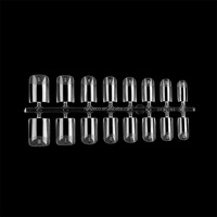 NADECO Faux Ongles Carrés Mat Épais Pré-fabriqués Couverture Complète Naturelle pour Manucure – Lot de 160