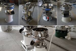 <b>Small</b> Circular Vibrating Filter 450 <b>Sieve</b> Machine for Food Processing with Motor Core Component Mobile <b>Sieve</b> 1 Year Warranty - Product Image 6