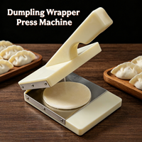 Machine manuelle multifonctionnelle en acier inoxydable 304 de qualité alimentaire pour la fabrication de peaux de raviolis, presse à pâte pour Baozi et gâteaux de lune