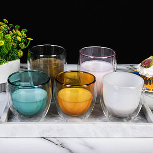 <span class=keywords><strong>Taza</strong></span> <span class=keywords><strong>de</strong></span> <span class=keywords><strong>vidrio</strong></span> <span class=keywords><strong>de</strong></span> borosilicato alto <span class=keywords><strong>de</strong></span> color, vaso <span class=keywords><strong>de</strong></span> <span class=keywords><strong>vidrio</strong></span> aislado <span class=keywords><strong>de</strong></span> <span class=keywords><strong>doble</strong></span> <span class=keywords><strong>pared</strong></span>, <span class=keywords><strong>taza</strong></span> <span class=keywords><strong>de</strong></span> café <span class=keywords><strong>de</strong></span> 80ml a 450ml <span class=keywords><strong>de</strong></span> capacidad para regalos <span class=keywords><strong>de</strong></span> negocios - Product Image 3