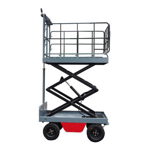 뜨거운 판매 가위 이동식 플랫폼 온실 파이프 레일 트롤리 온실 - Product Image 2