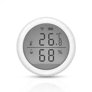 xe đo độ ẩm độ ẩm cảm biến Suppliers-Kiểm Soát APP Nhiệt Độ WIFI Cảm Biến Độ Ẩm Máy Dò Thông Minh Với Màn Hình Cảm Ứng WSD400B