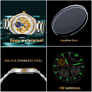 Reloj de Cuarzo de Lujo para Hombre de Alta Calidad, OEM/ODM, Logotipo Personalizado, Correa de Nailon, Resistente al Agua, Esfera Grande, Reloj de Pulsera de Moda, Venta al por Mayor en China - Product Image 5