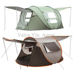 Attrezzatura da campeggio per escursionismo tenda da campeggio automatica impermeabile per 3-4 persone <span class=keywords><strong>5</strong></span>-8 persone tenda Anti-zanzara facile da costruire - Product Image 5