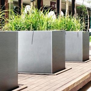 अनुकूलित धातु गार्डन फूल के बर्तन स्टेनलेस स्टील फूल बर्तन - Product Image 6