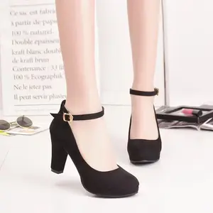 Custom Fashion Female Shoes Heels Sexy Buckle Strap Black Women Sandals High Heel Woman Shoes New Arrivals 2023