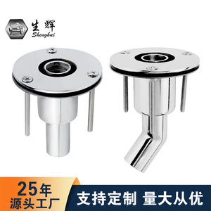 Autres tuyaux d'échappement universels en acier inoxydable 316 poli miroir, droits et courbés, pour navires, chauffages au carburant pour camping-cars - Product Image 4
