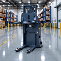 Transpalette Électrique AGV Bi-étagé MB14 de Haute Qualité 1400 kg pour la Manutention de Matériaux, Transport de Palettes, Batterie 24V