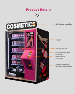 ตู้จำหน่ายเครื่องสำอาง ตู้จำหน่ายครีมบำรุงผิวหน้า ตู้จำหน่ายมาส์กหน้า เครื่องจ่ายผลิตภัณฑ์ความงามอัจฉริยะ - Product Image 2