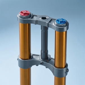 Nouvel amortisseur avant <span class=keywords><strong>YiYo</strong></span> tout-terrain pour vélo électrique, suspension à ressort à huile réglable en acier allié pour vélo électrique de cross-country - Product Image 3