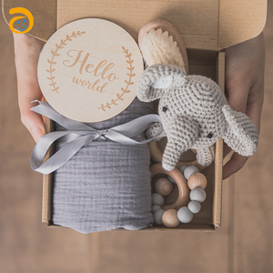 En gros Personnalisé Bébé Mousseline Serviette Enfants Coton Bio <span class=keywords><strong>Lapin</strong></span> <span class=keywords><strong>Lapin</strong></span> Bébé Couverture Couette - Product Image 4