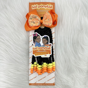 LIY Hair – Nouveauté : Tresses synthétiques scintillantes effet laser pour petites filles, avec perles, pour queue de cheval torsadée - Product Image 5