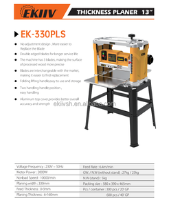 <span class=keywords><strong>Cepilladora</strong></span> Eléctrica <span class=keywords><strong>de</strong></span> <span class=keywords><strong>Madera</strong></span> EK-330, 110V 2000W 330mm 220-240V 13 Pulgadas, para Trabajar la <span class=keywords><strong>Madera</strong></span> en Mesa <span class=keywords><strong>de</strong></span> Trabajo, al Mejor <span class=keywords><strong>Precio</strong></span> <span class=keywords><strong>de</strong></span> Fábrica - Product Image 6