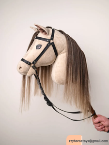2025 Hot <strong>Sale</strong> Factory Direct Supply Plush <strong>Horse</strong> with Wooden Stick Plush <strong>Hobby</strong> <strong>Horse</strong> <strong>for</strong> Kindergarten - Product Image 2