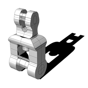 Grillete Giratorio en Forma de B para Cadena de Ancla Marina, Grado 2 y 3, para Amarre de Proa - Product Image 1
