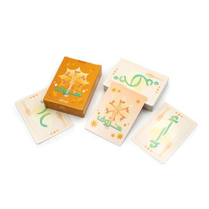 Pas de minimum écologique Cmyk imprimé personnalisé faire parler conversation cartes de questions jeux de cartes d'amitié - Product Image 4