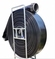 Tuyau de drainage haute pression de qualité minière, tuyau plat flexible en polyuréthane, tuyau d'incendie haute pression (inclut