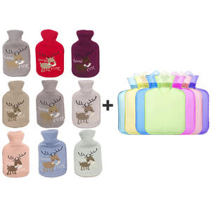 Venta al por mayor lindo <span class=keywords><strong>Mini</strong></span> dibujos animados de felpa bolsa de agua caliente manos cálidas tesoro agua calefacción bolso - Product Image 1