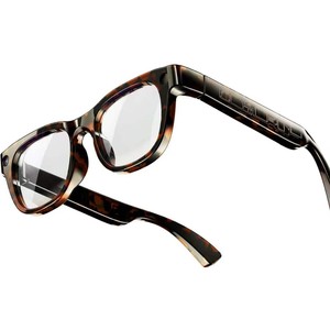 Smart Glasses Tortoiseshell Leopard <b>Print</b> 13MP <b>Camera</b> 32GB Internal Memory G600PRO - Product Image 1