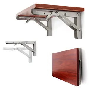 Modern Fitting Furniture Metal Folding Table <strong>Bracket</strong> Table <strong>Shelf</strong> <strong>Triangle</strong> Adjustable <strong>Bracket</strong> - Product Image 1