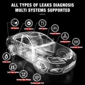 Kfz-Rauch lecktest werkzeug ANCEL S3000 <span class=keywords><strong>Auto</strong></span>-Rauchleck detektor Werkzeug Luft für Motorrad rohr DC 12V EVAP Rauch maschine - Product Image 2