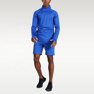 Conjunto de ropa deportiva informal con diseño personalizado, conjunto de ropa deportiva con rayas laterales y pantalones cortos ajustados, para verano - Product Image 4