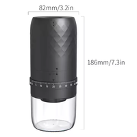 Moulin à café à ajustage externe Moulin à café électrique rechargeable avec fraise en céramique