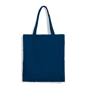 Bolsa de Tela de Algodón Personalizable, Color Azul Marino, Talla Única, Promocional, Informal, Forma Cuadrada - Product Image 1
