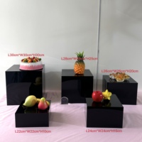 Présentoir à desserts en acrylique pour buffet, gâteaux, snacks, repas froids, pause thé, centre de table de mariage