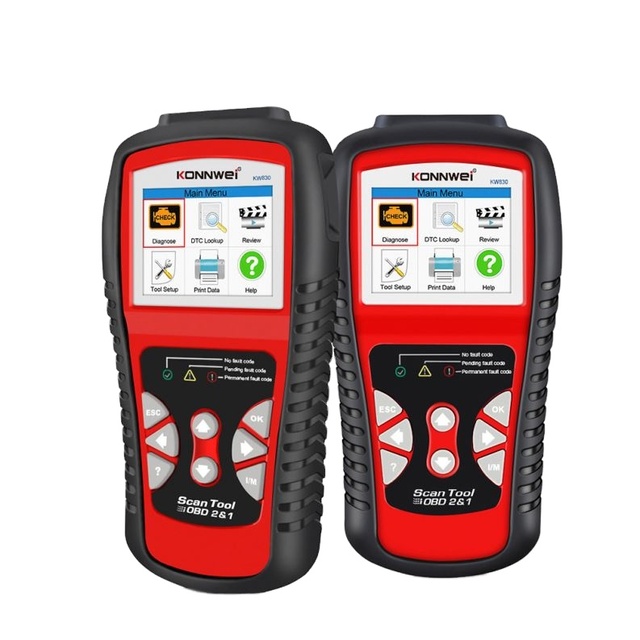 The Best Seller in 2023 KONNWEI KW850 KW830 Car Fault Code Reader Engine Scanner OBDII EOBD Diagnostic Scan Tool for All Cars